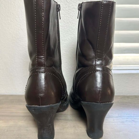 Vintage 90s Y2K 00s Mudd Brown Chunky Platform Bratz Booties Ankle Boots 9 - Picture 6 of 8